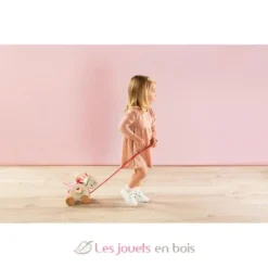 Louise Spielzeug Ziehen - Lilliputiens -Lilliputiens 83060 lilliputiens louise la licorne tirer 1