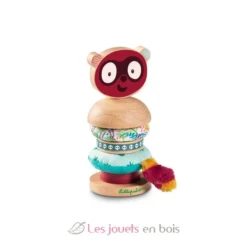 Stapelpyramide Georges - Lilliputiens 7 Stapelpyramide Georges - Lilliputiens -Lilliputiens 83115 georges pyramide a empiler lilliputiens jouet en bois empilable 1