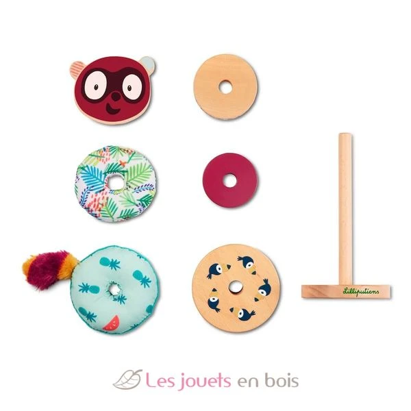 Stapelpyramide Georges - Lilliputiens 2 Stapelpyramide Georges - Lilliputiens – Bild 2