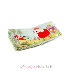 Streichel-Sound-Buch Bauernhof - Lilliputiens 5 Streichel-Sound-Buch Bauernhof - Lilliputiens -Lilliputiens 83152 lilliputiens funky farm livre tactile et sonore lilliputiens 2