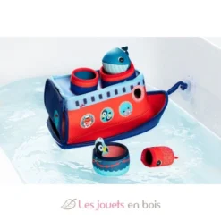 Marius 'Schiff - Lilliputiens -Lilliputiens 83195 lilliputiens navire de marius jouet de bain 5