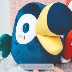 Plüsch Pablo Der Tukan 50 Cm - Lilliputiens -Lilliputiens 83201 grande peluche pablo toucan lilliputiens 1