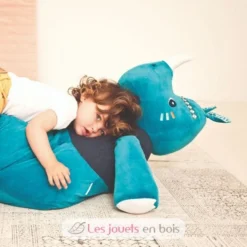 Nashorn Puff - Lilliputiens 7 Nashorn Puff - Lilliputiens -Lilliputiens 83244 lilliputiens pouf enfant marius rhino 3