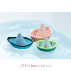 3 Boote Dschungel - Lilliputiens -Lilliputiens 83288 lilliputiens 3 bateaux jungle 3