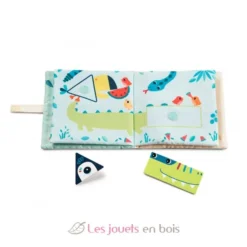 Ich Lerne Formen Lernbuch - Lilliputiens -Lilliputiens apprends les formes livre apprentissage 83311 tissu bebe 1