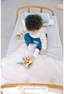 Aktivitätenwürfel Jack - Lilliputiens -Lilliputiens cube d activites jack lilliputiens 83123 peluche enfant jouet jeu bebe doux