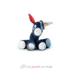 Ignace Im Galopp Klangesel Blau Lilliputiens -Lilliputiens ignace au galop ane sonore 83435 peluche qualite
