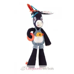 Aktivitäten-Schmusetier Ignace - Lilliputiens 9 Aktivitäten-Schmusetier Ignace - Lilliputiens -Lilliputiens ignace calin d activites 83343 peluche enfant jouet doudou