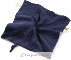 Ignace - ECO Babydecke - Lilliputiens 13 Ignace - ECO Babydecke - Lilliputiens -Lilliputiens ignace doudou coton organic bebe lilliputiens atache tetine pacifier