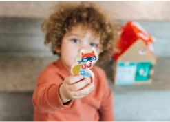 Lilliputiens Hölzernes Riegelhaus -Lilliputiens lilliputiens houten grendelhuis 3