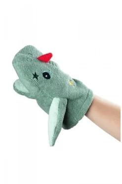 Lilliputiens Joe Set Handpuppe Waschlappen ECO