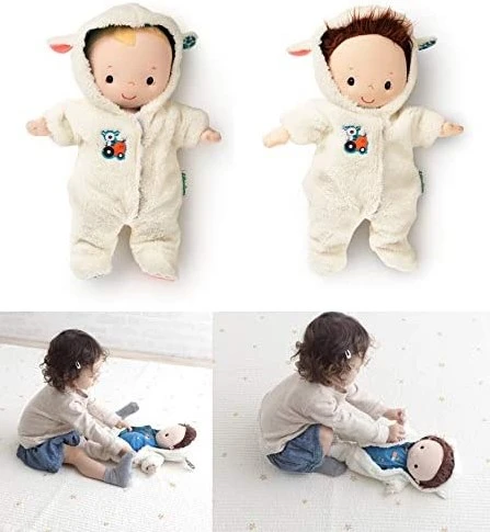 Lilliputiens YVON - Schaf-Onesie Für Puppe 2 Lilliputiens YVON - Schaf-Onesie Für Puppe – Bild 2