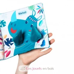 Buch Marius "Papa Wo Bist Du" - Lilliputiens -Lilliputiens marius livre papa tes ou 83099 tissu jouet bebe