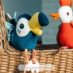 Multiaktivitäten-Tukan - Lilliputiens 8 Multiaktivitäten-Tukan - Lilliputiens -Lilliputiens peluche multi activites pablo lilliputiens 83268 jouets