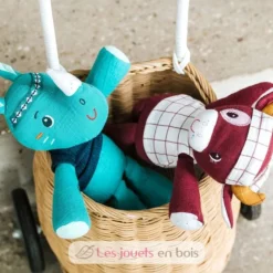 Rosalie, Stofftier - Nashorn - Lilliputiens 13 Rosalie, Stofftier - Nashorn - Lilliputiens -Lilliputiens rosalie 83248 boite marius