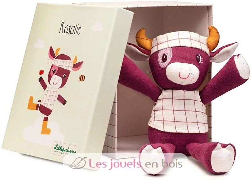 Rosalie, Stofftier - Nashorn - Lilliputiens 1 Rosalie, Stofftier - Nashorn - Lilliputiens