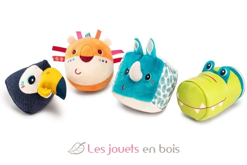 4-Formen-Dschungel-Set - Lilliputiens 1 4-Formen-Dschungel-Set - Lilliputiens