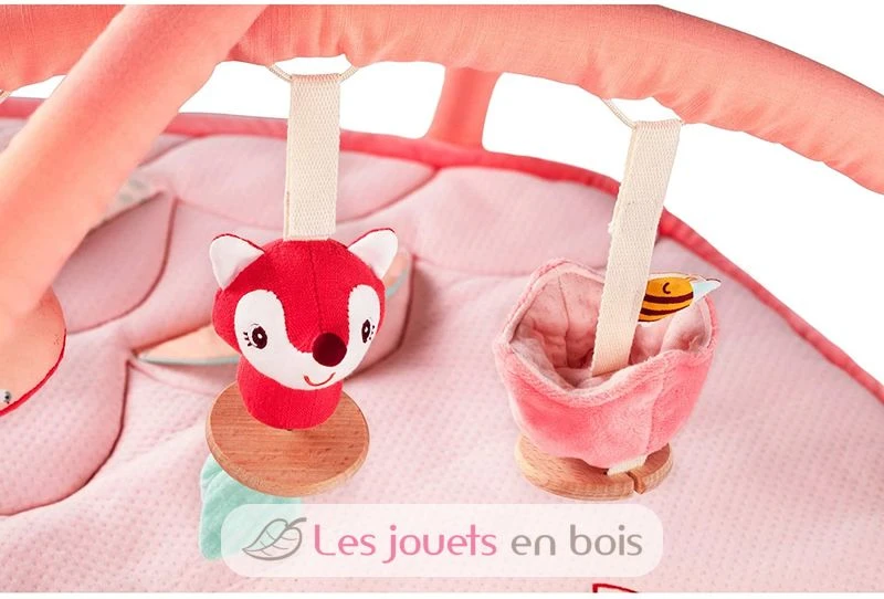 Wald Spiel-und Lerndecke Mit Bogen - Lilliputiens 2 Wald Spiel-und Lerndecke Mit Bogen - Lilliputiens – Bild 2