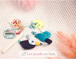 Dschungel, Anregender Schlüsselanhänger - Lilliputiens 9 Dschungel, Anregender Schlüsselanhänger - Lilliputiens -Lilliputiens trousseau de cles hochet jungle lilliputiens 83193 jouet enfant apprentissage