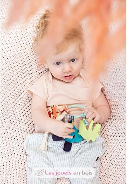 Dschungel, Anregender Schlüsselanhänger - Lilliputiens 2 Dschungel, Anregender Schlüsselanhänger - Lilliputiens – Bild 2