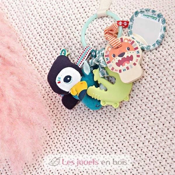 Dschungel, Anregender Schlüsselanhänger - Lilliputiens 3 Dschungel, Anregender Schlüsselanhänger - Lilliputiens – Bild 3