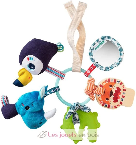 Dschungel, Anregender Schlüsselanhänger - Lilliputiens 1 Dschungel, Anregender Schlüsselanhänger - Lilliputiens